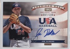 2013 USA Baseball Box Set 18U National Team America's Best Joe DeMers Auto 6z4