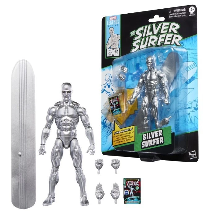 Silver Surfer Marvel Legends Action Figure Comic Book Heroes