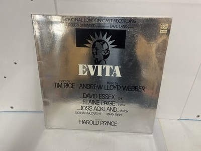 Evita London Cast Recording David Essex Gatefold 12  LP MCA Records