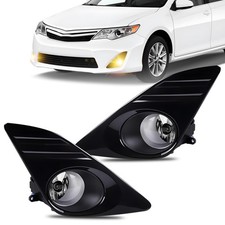 Shocklight Fog Lights Assembly Compatible With 2012 2013 2014 Camry Front Bum...