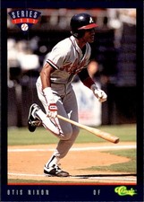 1993 Classic #T71 Otis Nixon Atlanta Braves