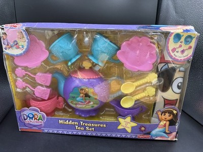 Selten Fisher Price Dora The Explorer Hidden Treasures Teeservice/Teekanne & Tasse Spielzeug