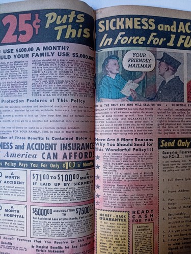 STRANGE FANTASY #12 AJAX FARRELL Pre-Code Horror ( 1954) GD+ 4.5 - Photo 18/19