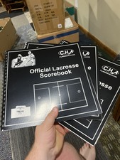 Lacrosse Score Books x10