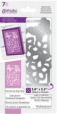 New Crafter's Companion Gemini Butterfly Garden Stamp  Die Set