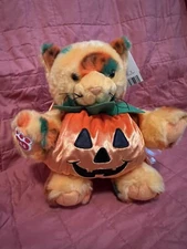 Vault Build A Bear Halloween Pumpkin Kitty w/PUMPKIN SUIT