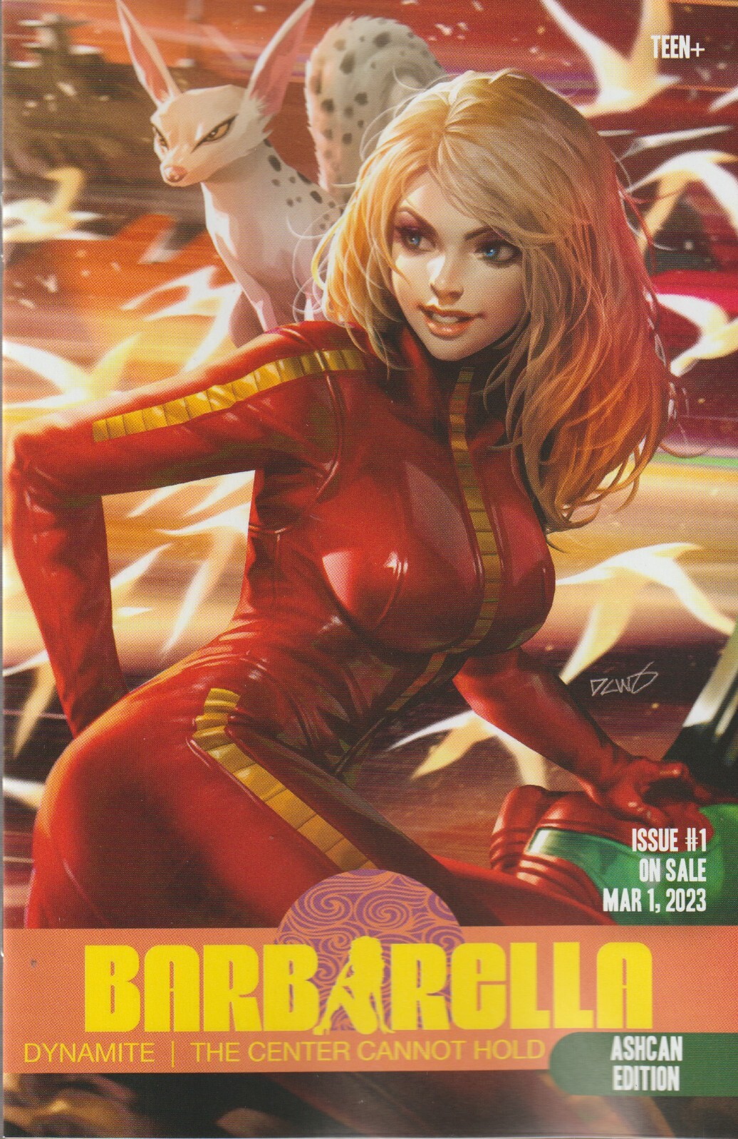 DYNAMITE COMICS BARBARELLA CENTER CANNOT HOLD #1 FEB 2023 ASHCAN 1ST PRINT NM