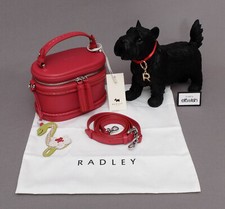 RADLEY SNAKE LUNAR NEW YEAR STUNNING SMALL VANITY CASE BAG & BEAUTIFUL BAG CHARM