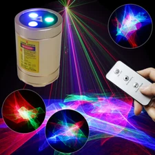 Chims RGB Aurora Mini Outdoor Laser Projector Portable Xmas Garden Patio Yard