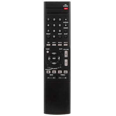 New RMC-STR514 Replace Remote for Insignia Stereo Receiver NS-STR514 NS-STR514C