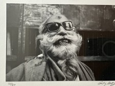 Andy Katz Photograph Faces Of India Silver Gelatin Print B&W Signed 25/60