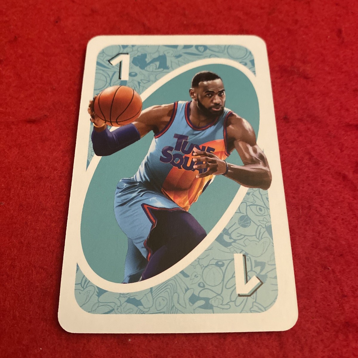 Lebron James Blue 1 UNO Space Jam A New Legacy Card Game | eBay