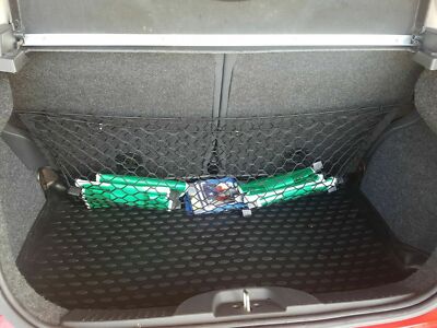 Rear Trunk Envelope Style Mesh Cargo Net for FIAT 500 2012-2019 / 500E 2024-2025