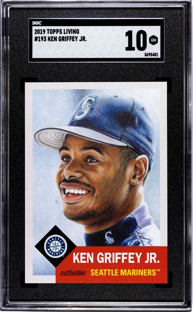 2019 Topps Living #193 Ken Griffey Jr SGC 10 GEM MINT Mariners Reds