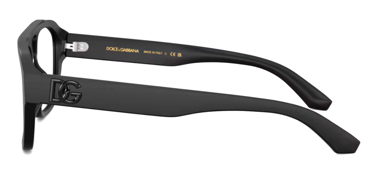Dolce Gabbana Reading Glasses DG 3415 2525 55-20 145 Matte Black Frame  Readers
