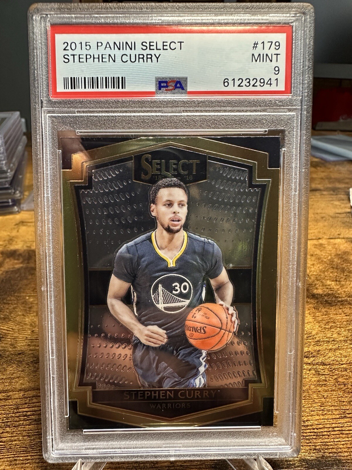 Steph Curry 2015 Select #179 PSA 9