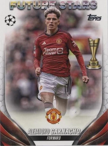 2023-24 Topps UEFA Club Competitions Alejandro Garnacho #115