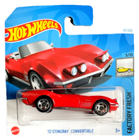 Hot Wheels 1972 Stingray Corvette Convertible 5/10 2024 47/250 1:64 Modellauto