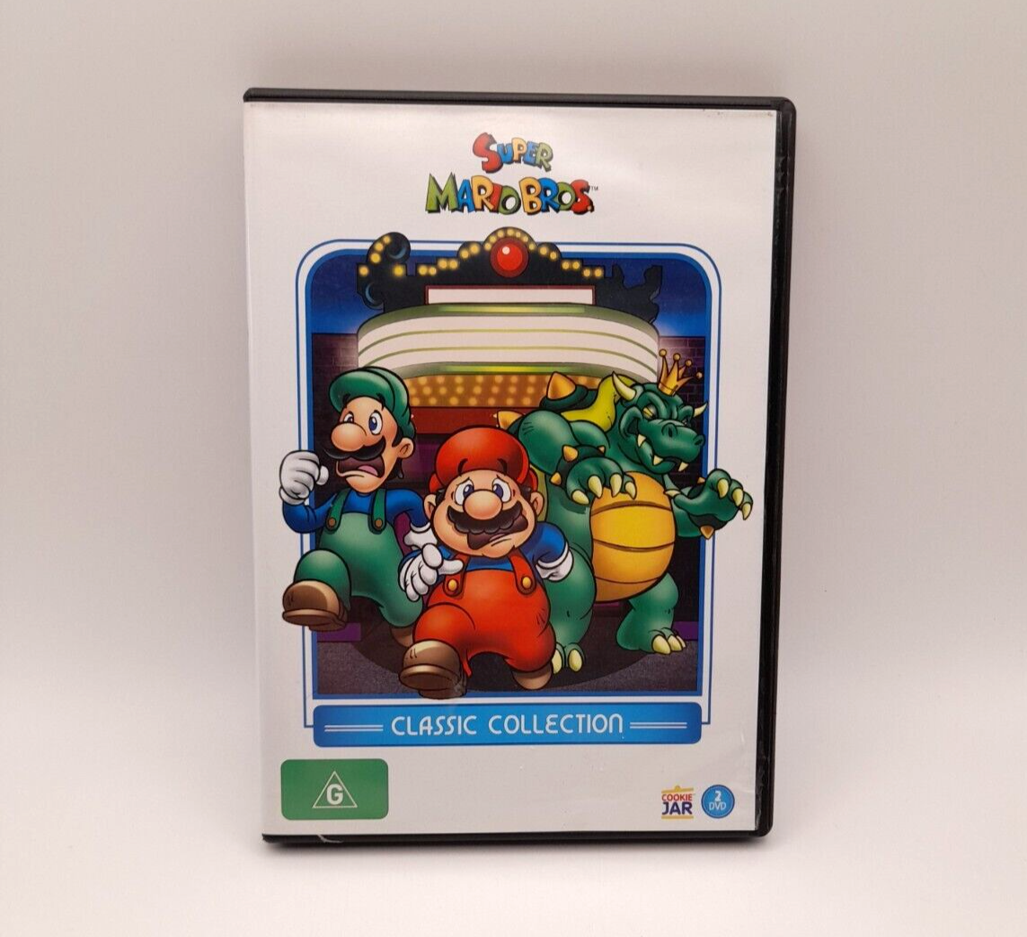 Super Mario Bros Classic Collection DVD 2-Disc Set PAL Region