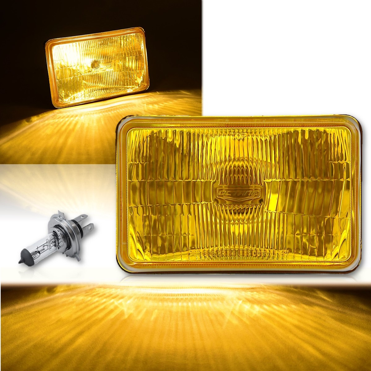 H4 MODEL-X 90W 3000KイエローLED超高輝度 ハイロー ダブル LED H11 H3