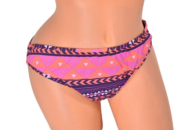 Women Carve Designs Janie Tulum/Blackberry Reversible Bikini Bottom Sz XL  NWOT