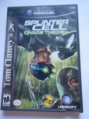 Nintendo GameCube Splinter Cell Chaos Theory 2 discs in case & tested ...