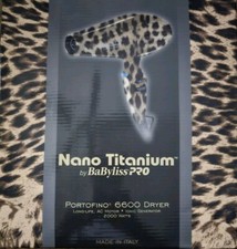babylisspro nano titanium portofino 6600 Hair Dryer 2000 Watts