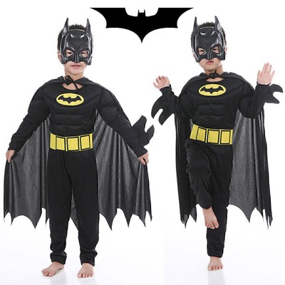 Kinderfasching Batman Charakter Kostüm Kostüm Dark Knight Schauspielkostüm .36.