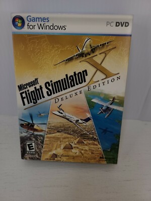 Microsoft Flight Simulator X: Deluxe Edition (PC: Windows, 2006)