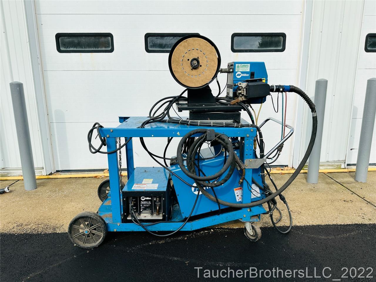 Miller Invision 456P w/ MillerMatic S-64M Feeder & Miller 1A Cooling ...