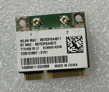 Broadcom BCM943142HM 802.11 b/g/n  Bluetooth 4.0 MINI PCI-E Wireless card