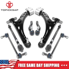 8Pcs Front Control Arms Ball Joints Tie Rods Links For 2018-2022 Buick Enclave