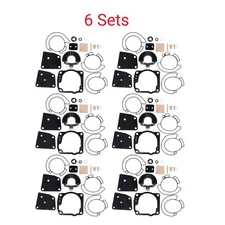 6x Carburetor Kits For Johnson Evinrude V4 V6 (90-175 HP) 18-7247 436852 438996