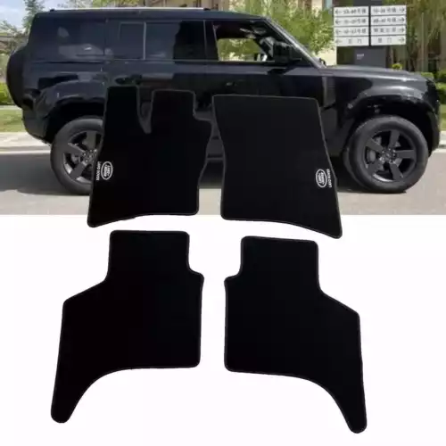 For Land Rover Defender 2020-2025 Car Floor Mats All Weather Black Carpet Liners - Picture 4 of 19