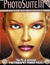 MGI PhotoSuite III 3 Platinum  Manual PC CD edit photography photo image tools 