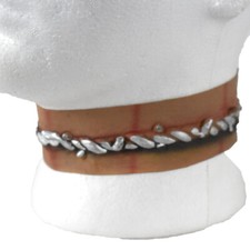 Barbed Wire Prosthetic Barbed Wire Prop Latex Gore Adhesive Neck Accessory