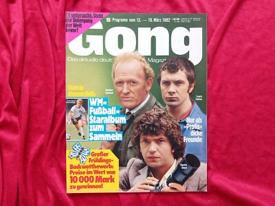 GONG 10/1982 - TV-Zeitschrift - Lena Valaitis, J. W. van Goethe, Gordon Jackson