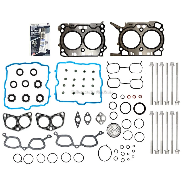 Juego de pernos de junta de cabeza aptos para 11-15 Subaru Forester Outback Legacy 2,5 L DOHC Foto 2 de 4