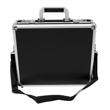 Aluminum Hard Case Big Capacity with Combination Lock Briefcase with Pocket New