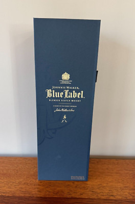 Jonnie Walker Blue Label Blended Scotch Whisky 750ml Empty Box Only