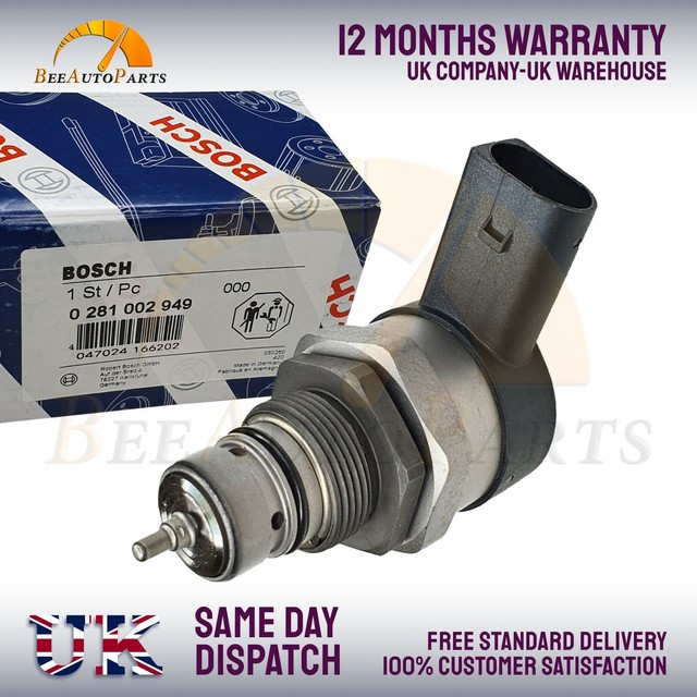 BMW 5 F10 2.0d N47 Diesel Fuel Rail Pressure Regulator Valve Bosch 0281002949 for sale online eBay