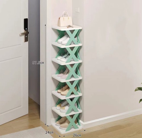 Shoes Rack Storage Organizer Detachable Household Rack Multi Layer Shelf Cabinet - Picture 19 of 21