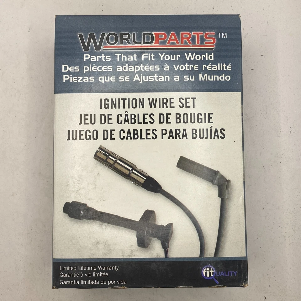 Juego de cables de encendido de bujías 27646 WORLDPARTS WE1-127646🔔 Foto 2 de 4