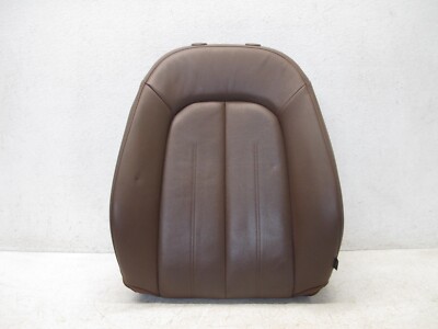 12-18 AUDI C7 A6 NOUGAT BROWN FRONT UPPER SEAT CUSHION LEFT DRIVER OEM 041524