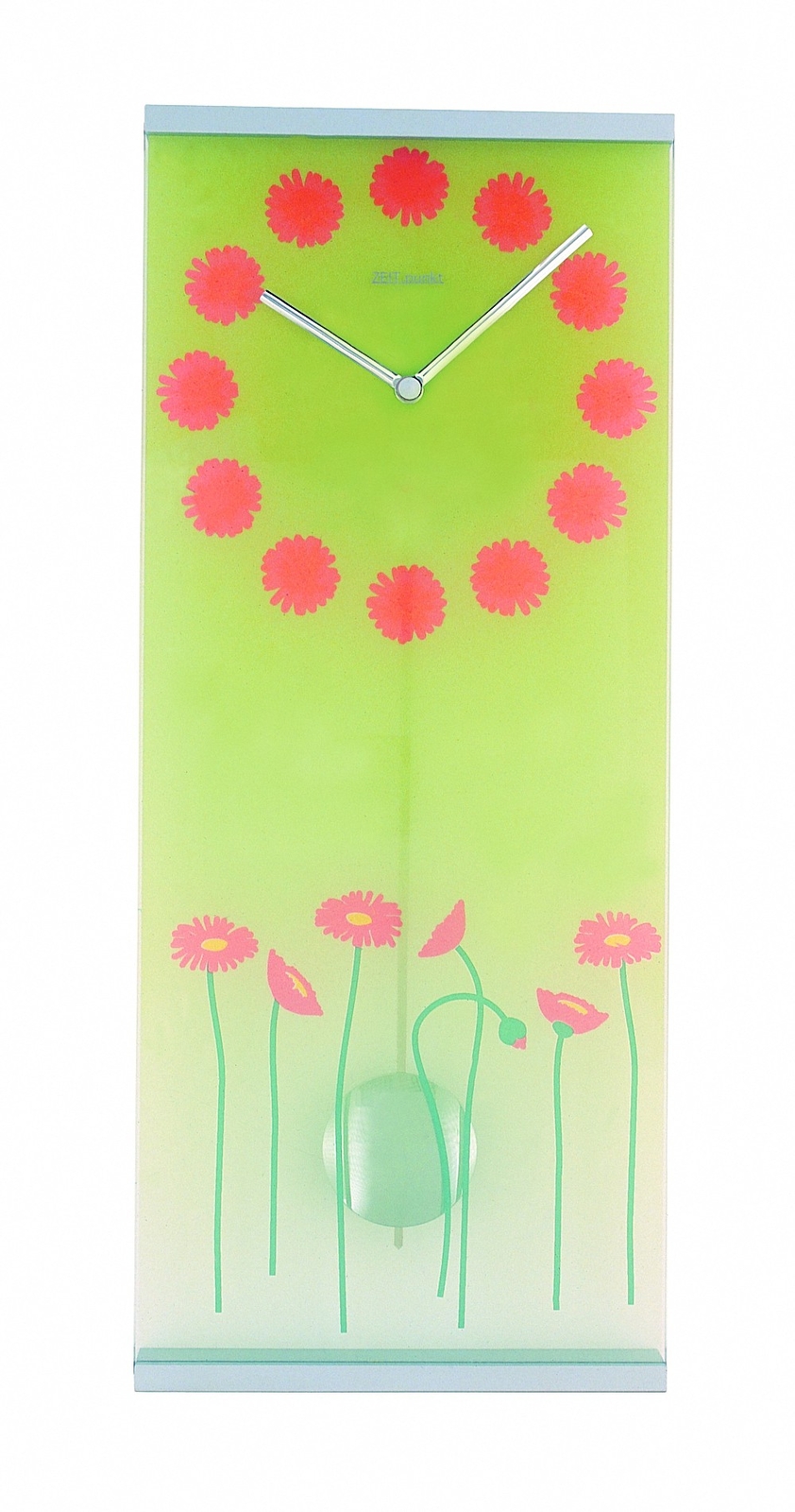 Modern wall clock with quartz movement from Zeitpunkt (Zeit.punk.. ZP 17/385 NEW