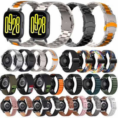 Nylon Leder Edelstahl Metall Armband Für Redmi Watch 5 Active /5 Lite Ersatzband