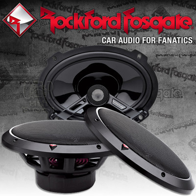 Rockford Fosgate Power T1 T1692 15x23cm ( 6x9'' ) oval Koax Lautsprecher Paar