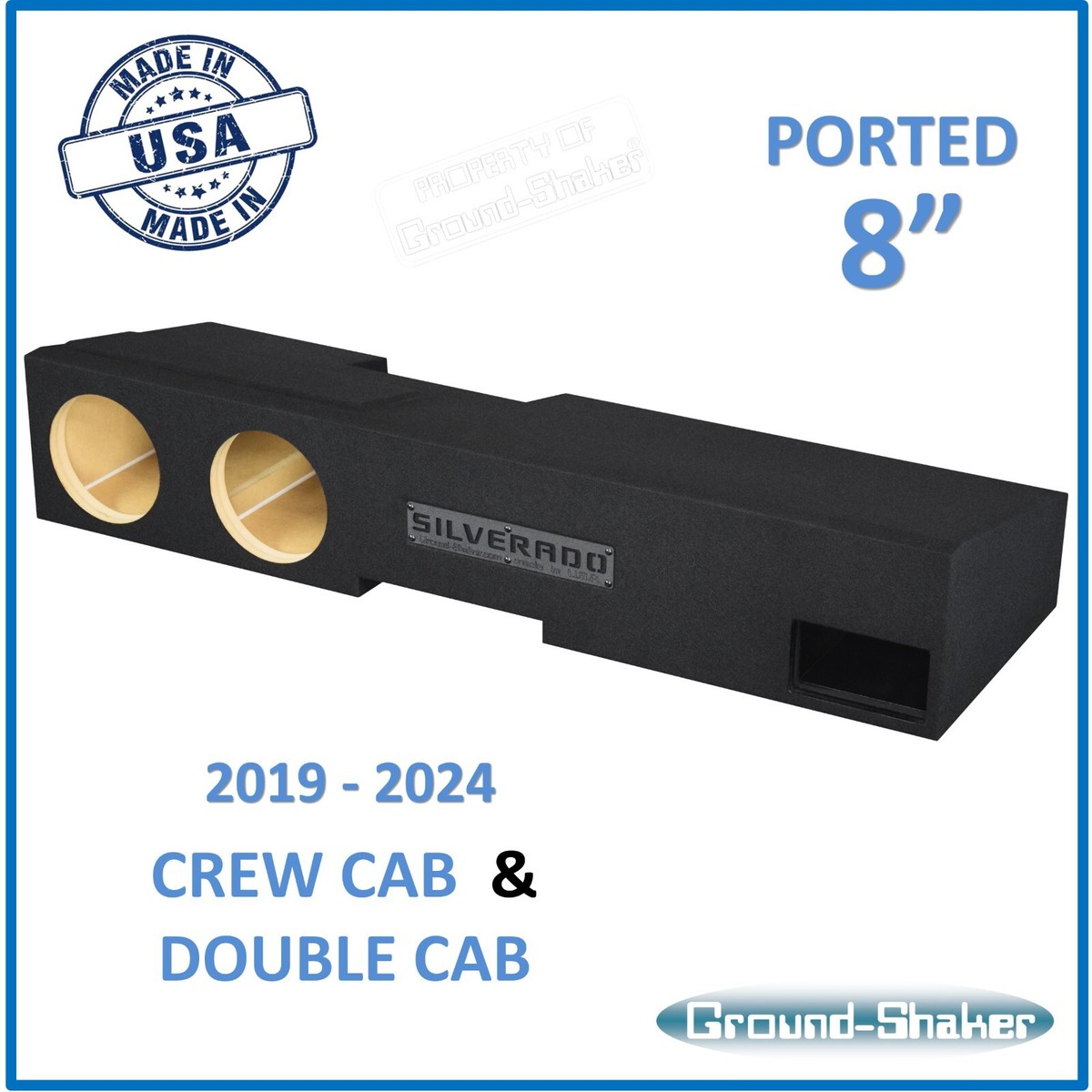 Ground Shaker Chevy Silverado 2019-2024 Crew Cab 8