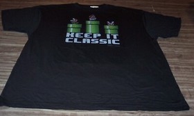 VINTAGE STYLE SUPER MARIO BROS.  NES Nintendo T-Shirt Big and Tall 4XL 1980's