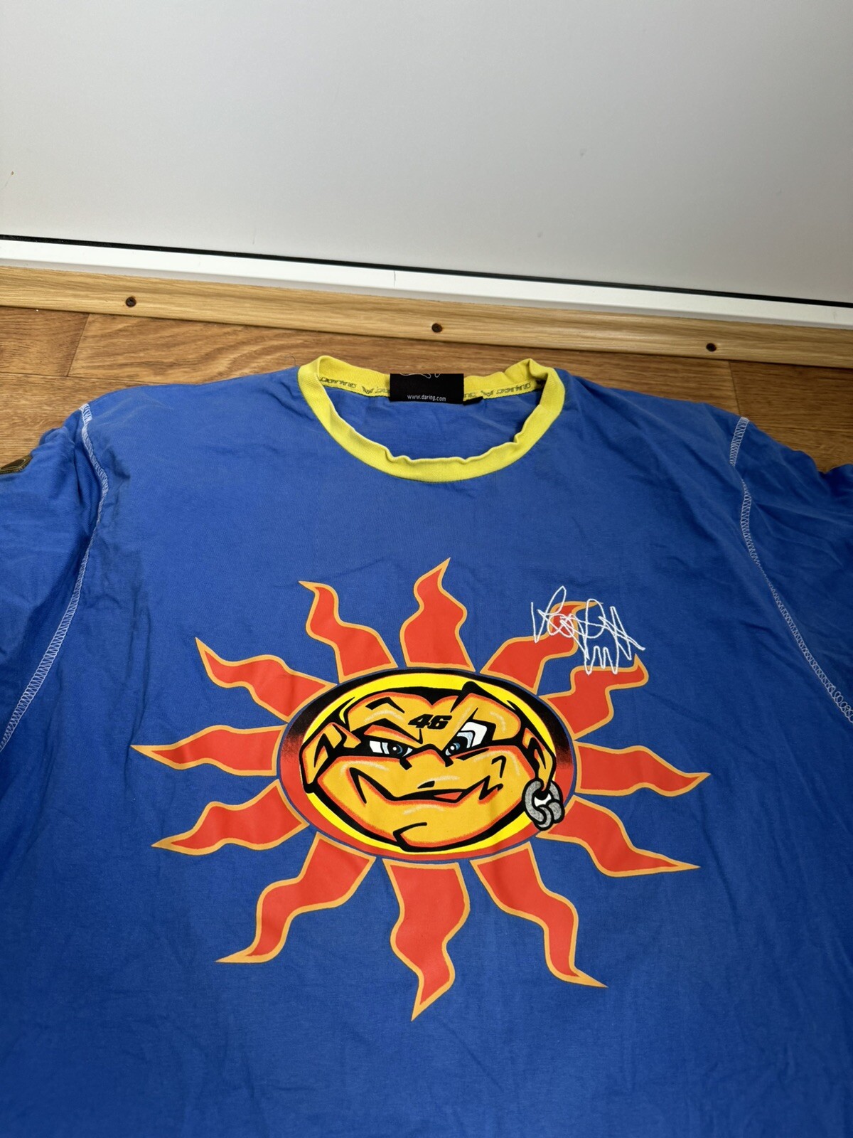 THE DOCTOR VALENTINO ROSSI VR 46 DARING JERSEY MOTORSPORT RACING Mens XXL thumbnail 2